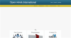 Desktop Screenshot of openminds.com.sg